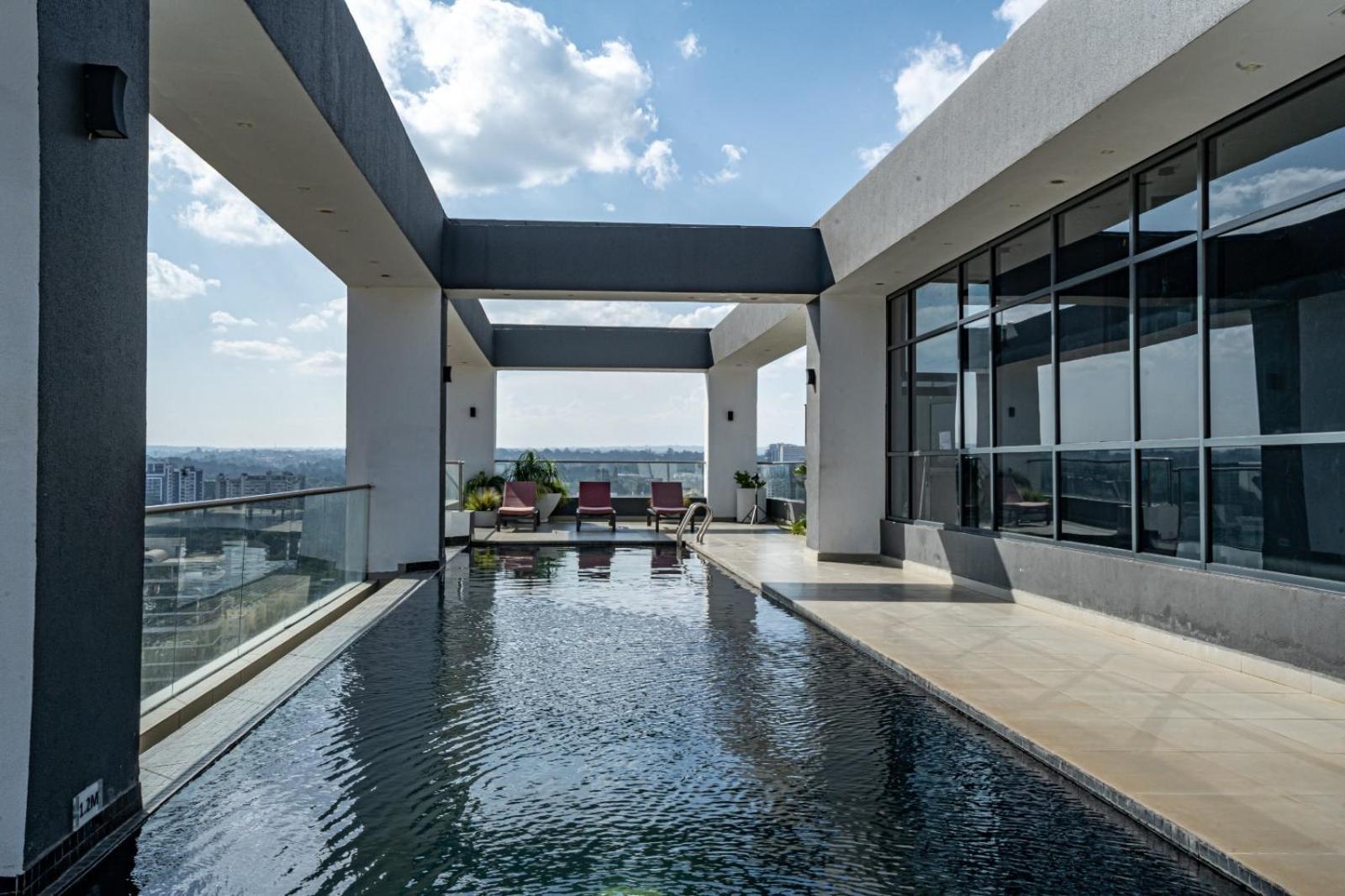 Escada Studio & 2-Bedroom, Rooftop Swimming Pool, Gym, Workspace, Wonderiss Homes Westland Living Nairobi Exterior foto