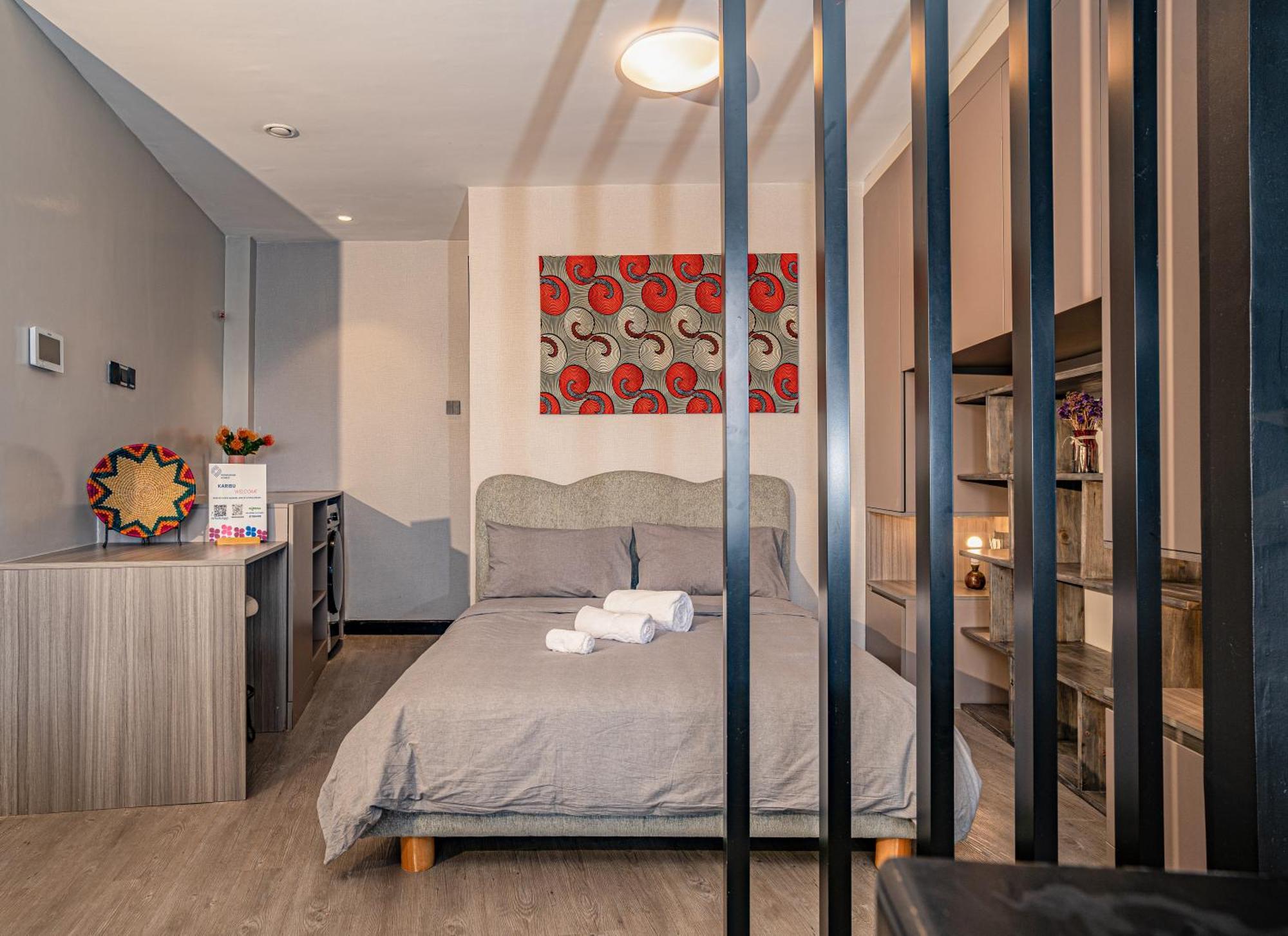 Escada Studio & 2-Bedroom, Rooftop Swimming Pool, Gym, Workspace, Wonderiss Homes Westland Living Nairobi Exterior foto