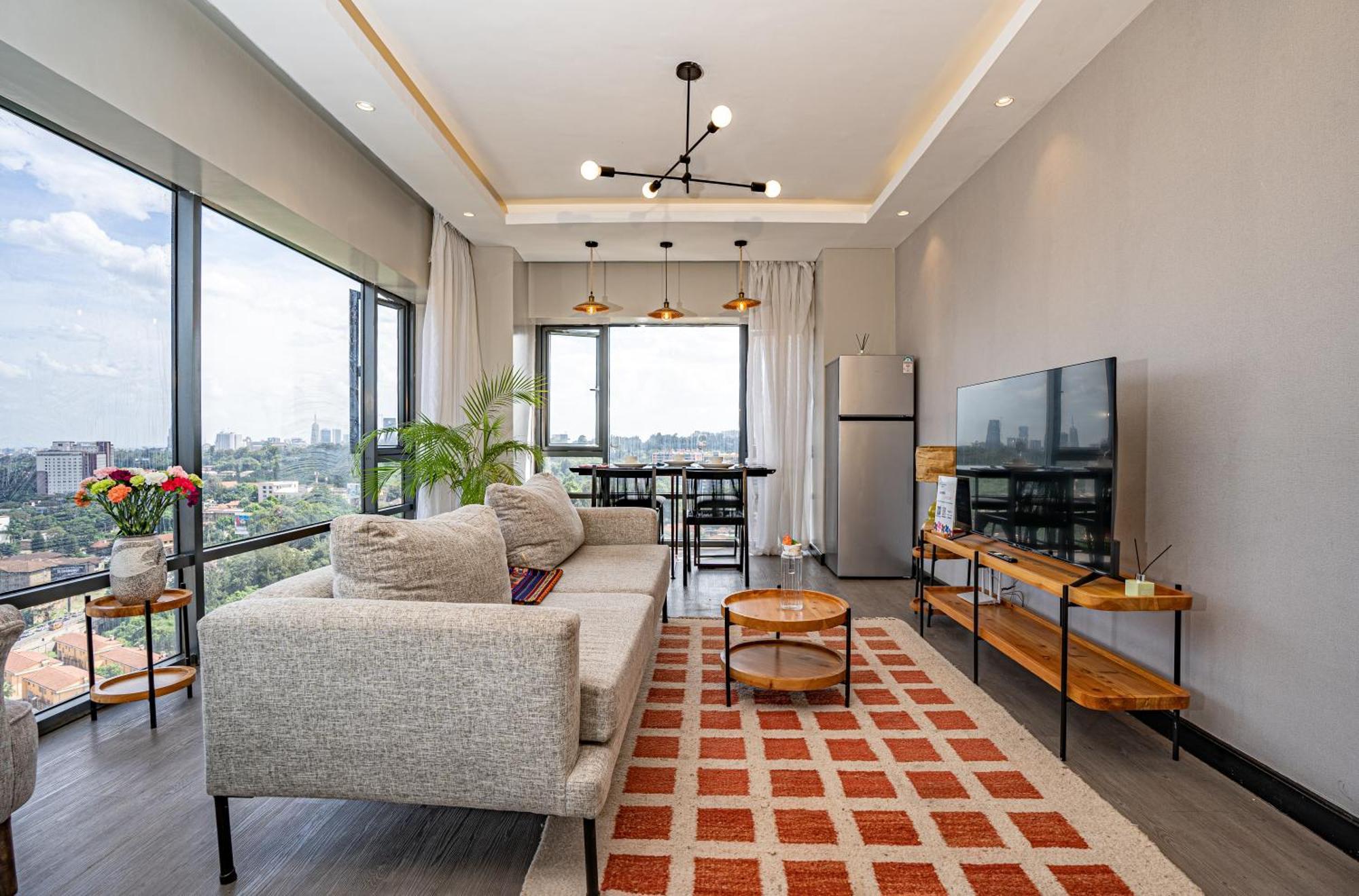 Escada Studio & 2-Bedroom, Rooftop Swimming Pool, Gym, Workspace, Wonderiss Homes Westland Living Nairobi Exterior foto