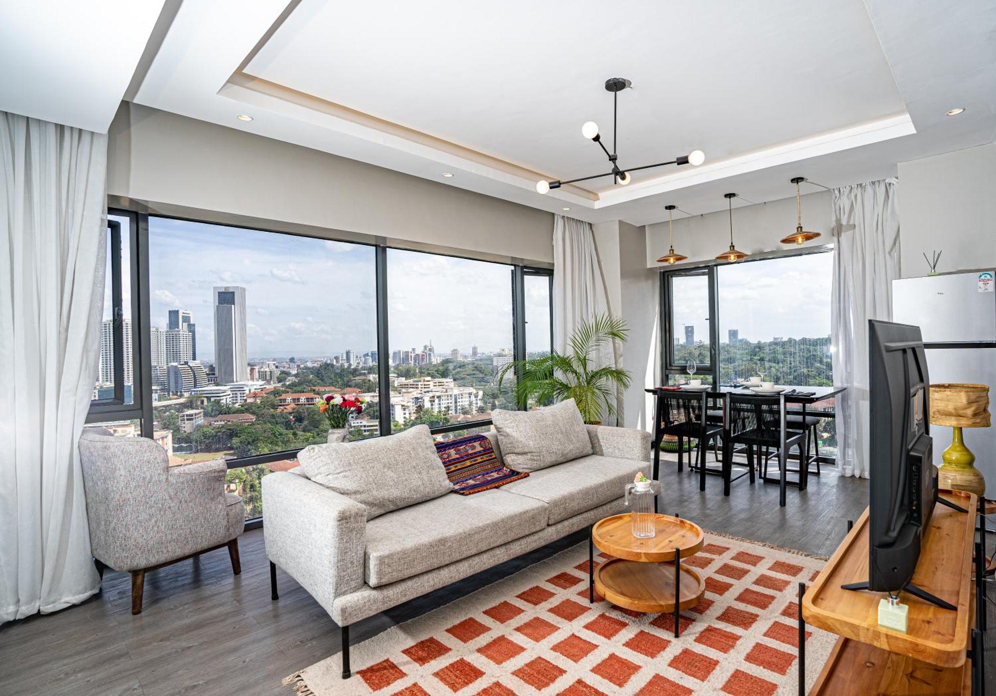 Escada Studio & 2-Bedroom, Rooftop Swimming Pool, Gym, Workspace, Wonderiss Homes Westland Living Nairobi Exterior foto
