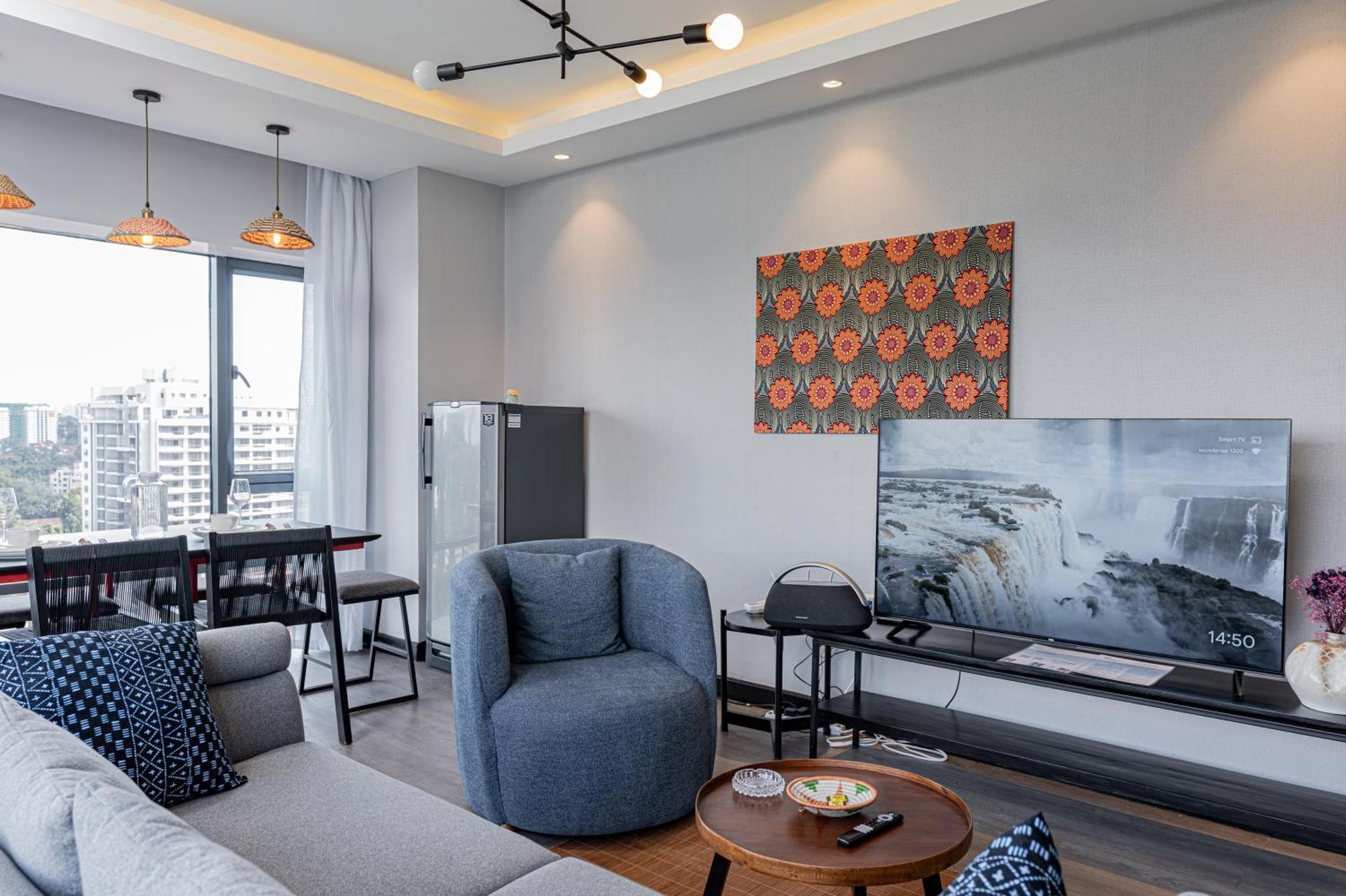 Escada Studio & 2-Bedroom, Rooftop Swimming Pool, Gym, Workspace, Wonderiss Homes Westland Living Nairobi Exterior foto